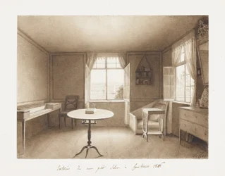 La salle de dessin des artistes sur le lac de Constance